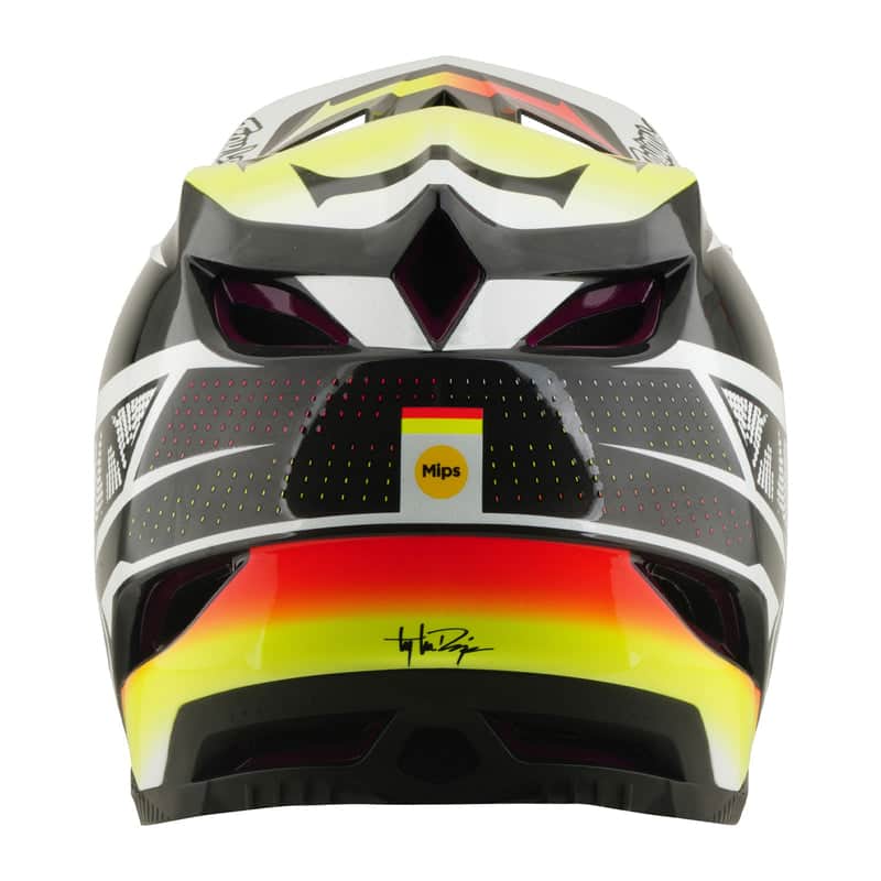 Troy Lee Designs BMX Racing Troy Lee Designs D4 Carbon Helmet Lined Up Black