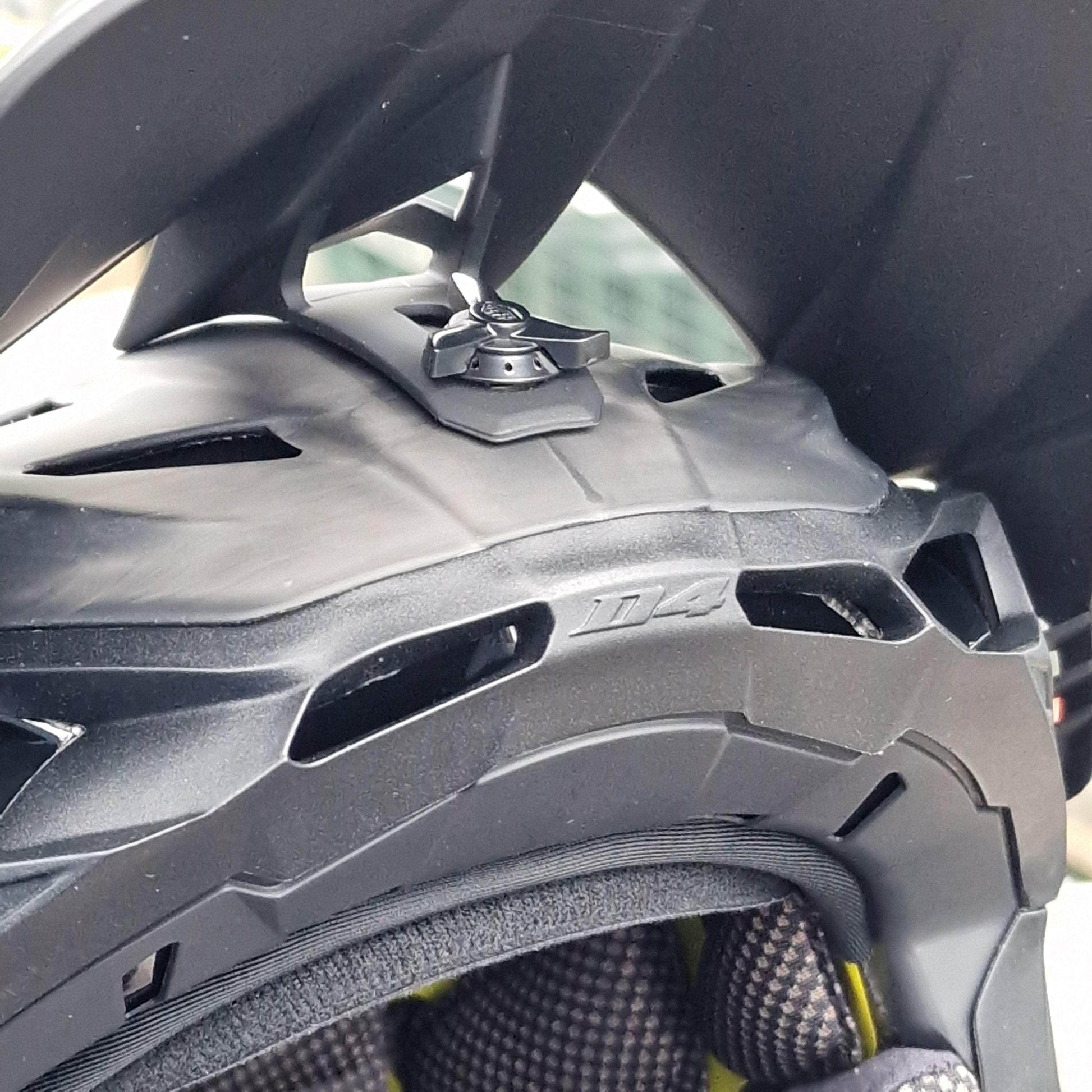 Troy Lee Designs BMX Racing Troy Lee Designs D4 Carbon Helmet Stealth Black