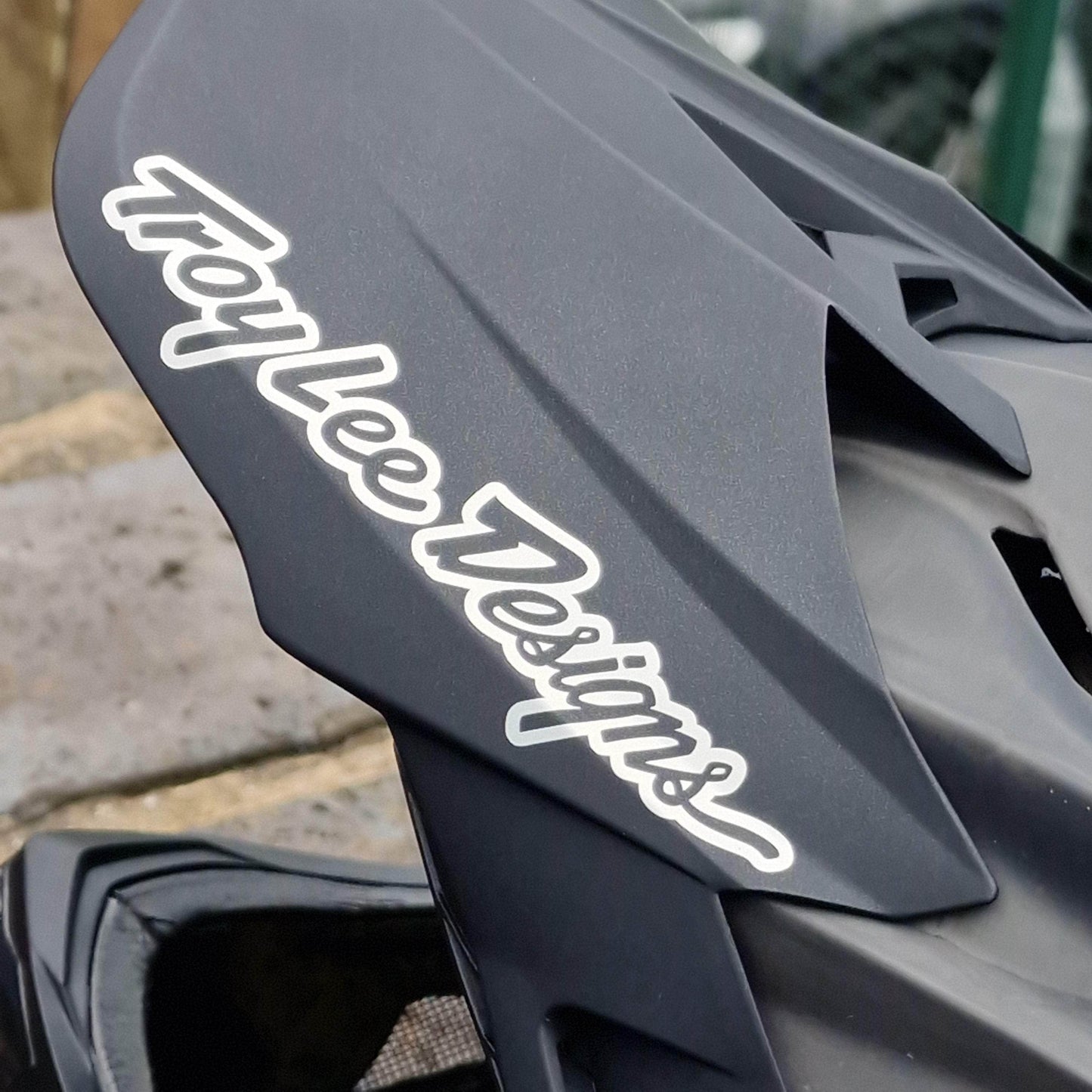 Troy Lee Designs BMX Racing Troy Lee Designs D4 Carbon Helmet Stealth Black