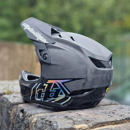 Troy Lee Designs BMX Racing Troy Lee Designs D4 Carbon Helmet Stealth Black