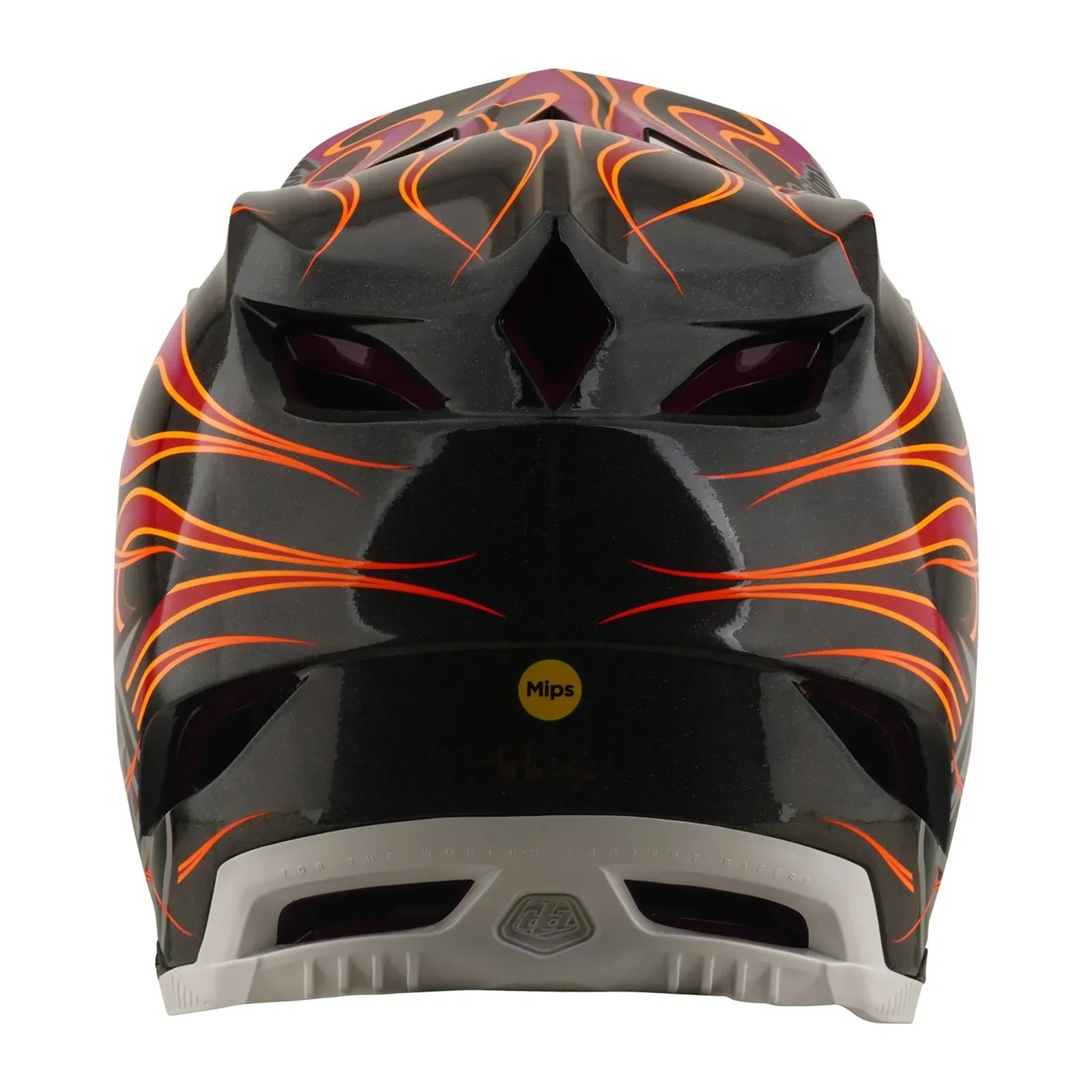 Troy Lee Designs BMX Racing Troy Lee Designs D4 Carbon Helmet Torched Carbon / Magenta