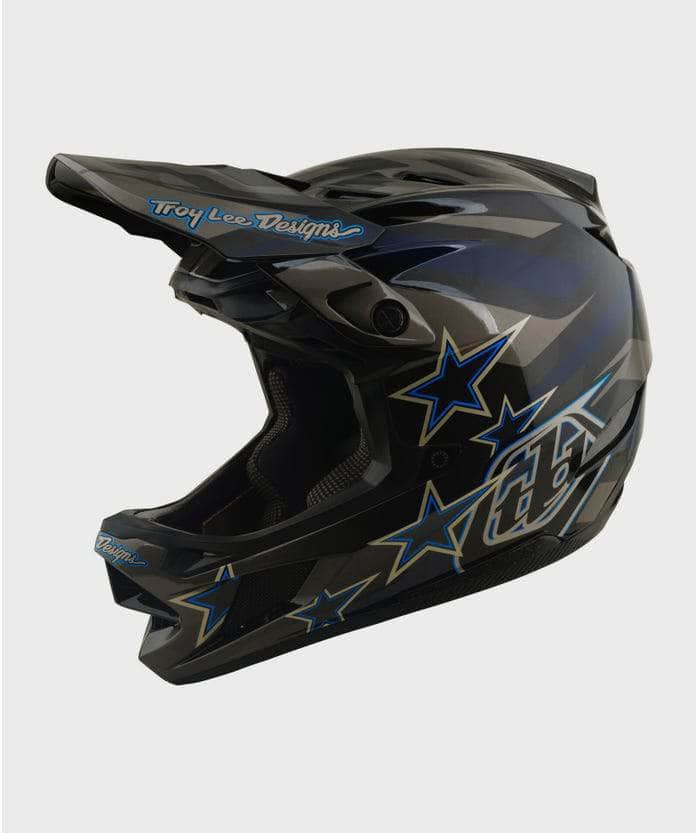 Troy Lee Designs BMX Racing Troy Lee Designs D4 Composite Helmet Burst Grey