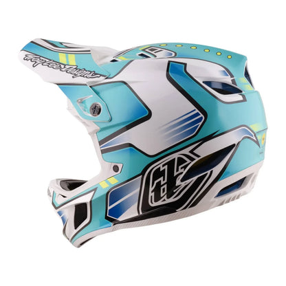 Troy Lee Designs BMX Racing Troy Lee Designs D4 Composite Helmet Crest Real Teal