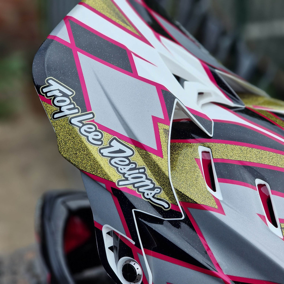 Troy Lee Designs BMX Racing Troy Lee Designs D4 Composite Helmet Flush Black