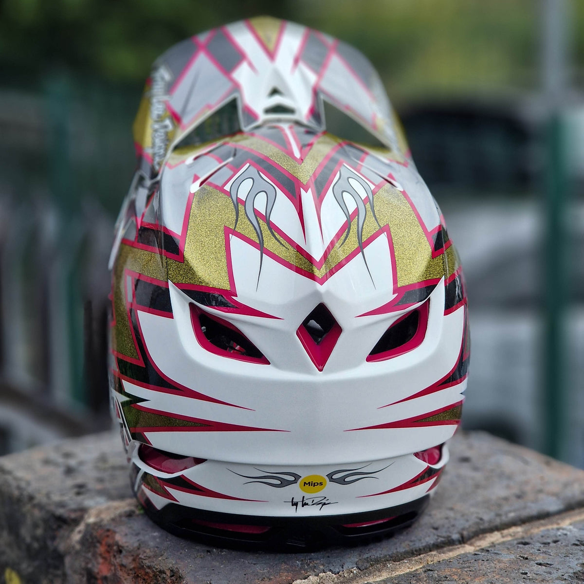 Troy Lee Designs BMX Racing Troy Lee Designs D4 Composite Helmet Flush Black