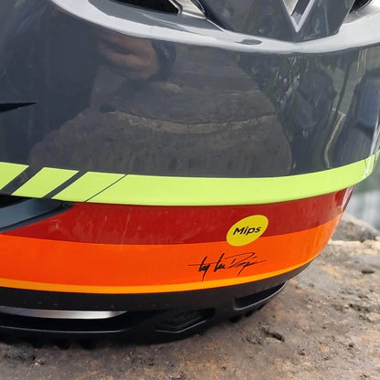 Troy Lee Designs BMX Racing Troy Lee Designs D4 Polyacrylate Helmet Qualifer Black / Yellow