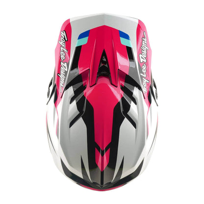 Troy Lee Designs BMX Racing Troy Lee Designs D4 Polyacrylate Helmet Roamer Magenta