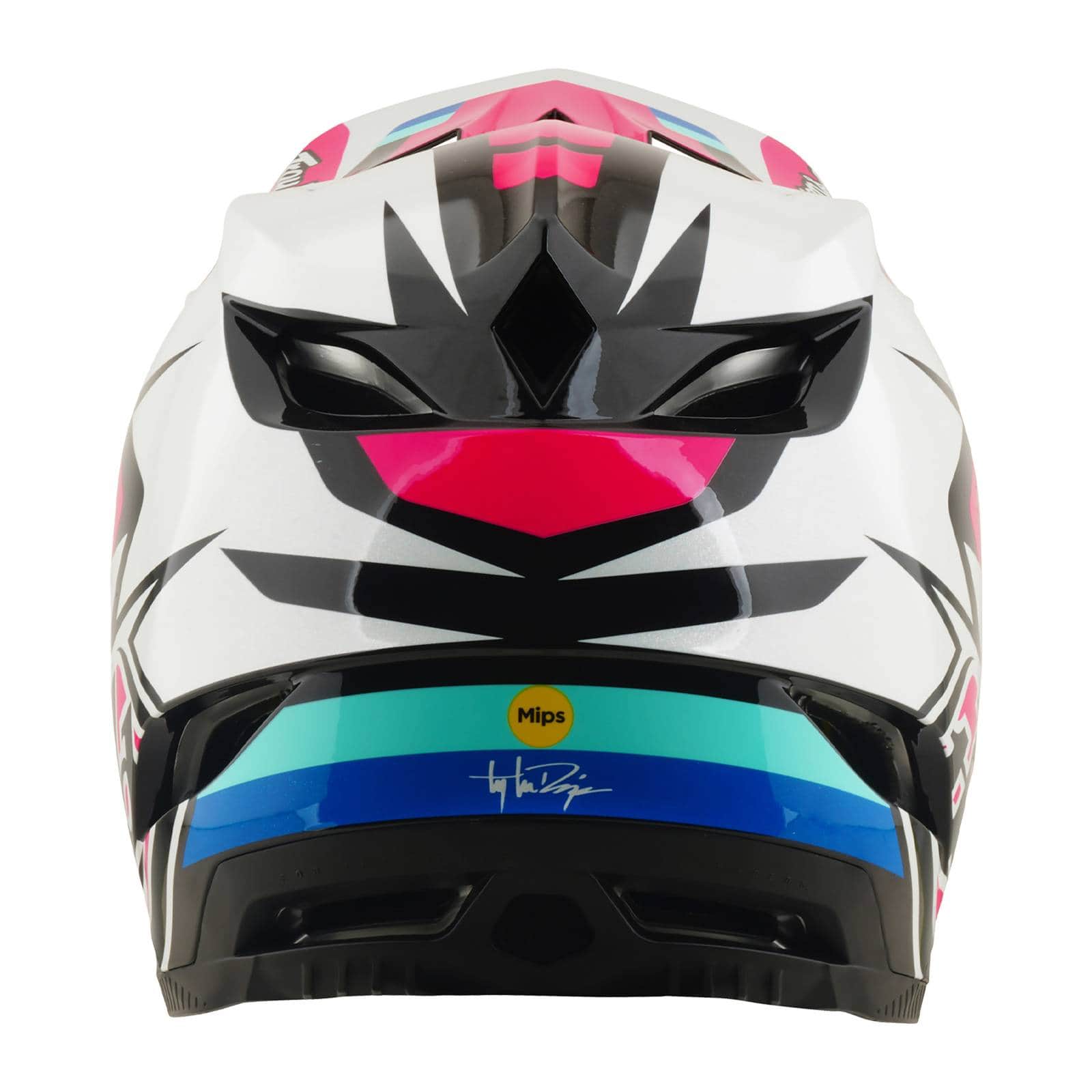 Troy Lee Designs BMX Racing Troy Lee Designs D4 Polyacrylate Helmet Roamer Magenta
