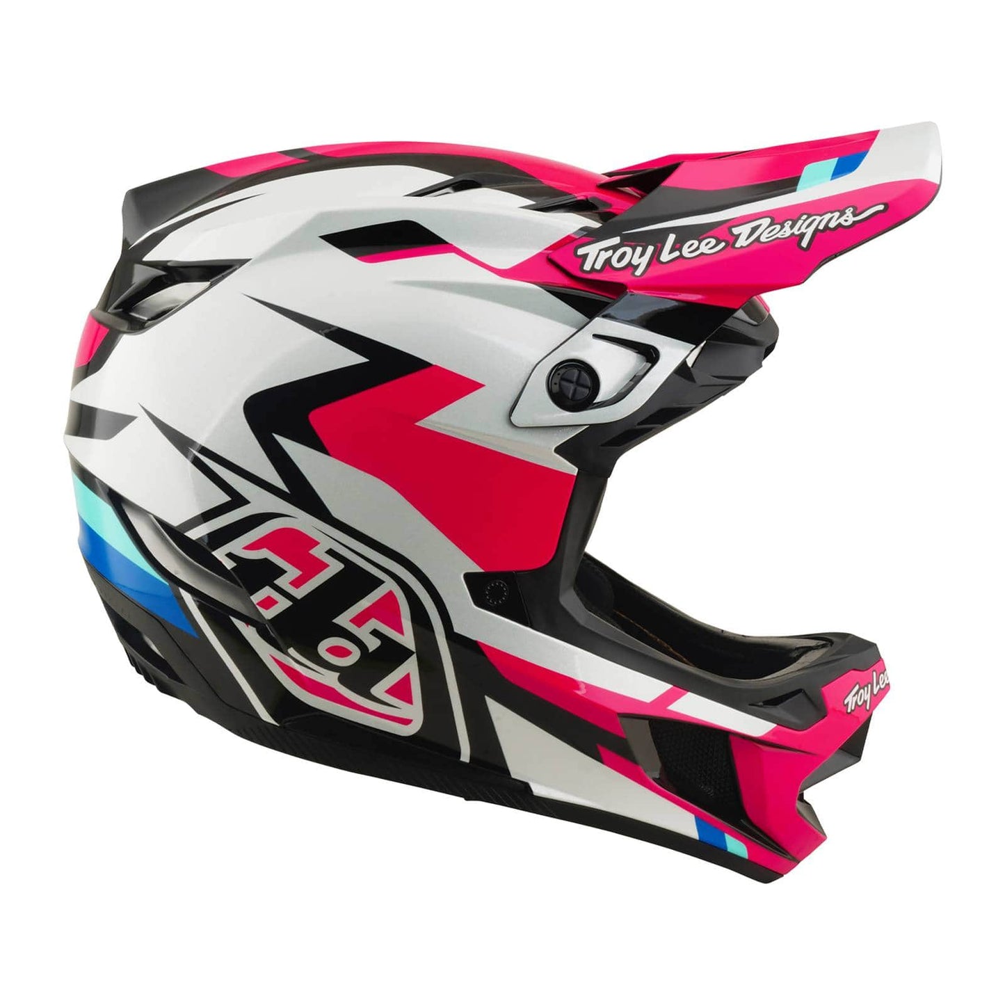 Troy Lee Designs BMX Racing Troy Lee Designs D4 Polyacrylate Helmet Roamer Magenta