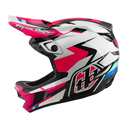 Troy Lee Designs BMX Racing Troy Lee Designs D4 Polyacrylate Helmet Roamer Magenta