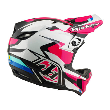 Troy Lee Designs BMX Racing Troy Lee Designs D4 Polyacrylate Helmet Roamer Magenta