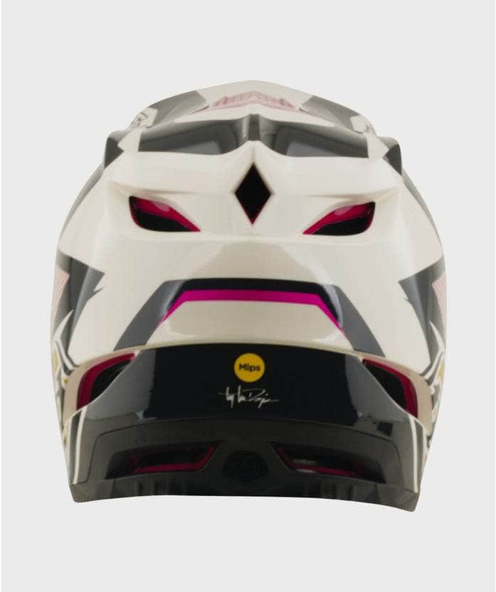 Troy Lee Designs BMX Racing Troy Lee Designs D4 Polyacrylate Helmet Turbo Acid Fuchsia