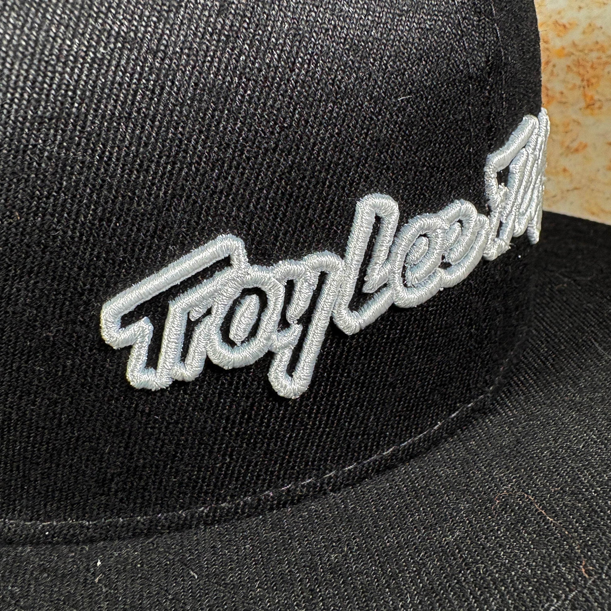 Troy Lee Designs Clothing & Shoes Black Troy Lee Designs Signature Flat Bill Snapback Cap Black