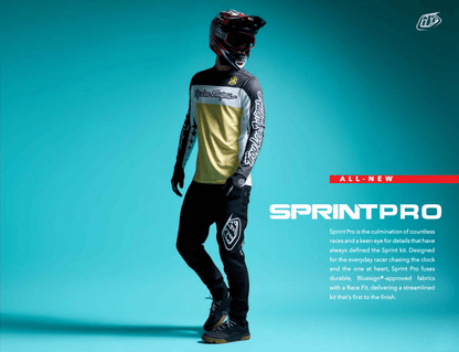 Troy Lee Designs BMX Racing Troy Lee Designs Sprint Pro Jersey Yo Moto Butter