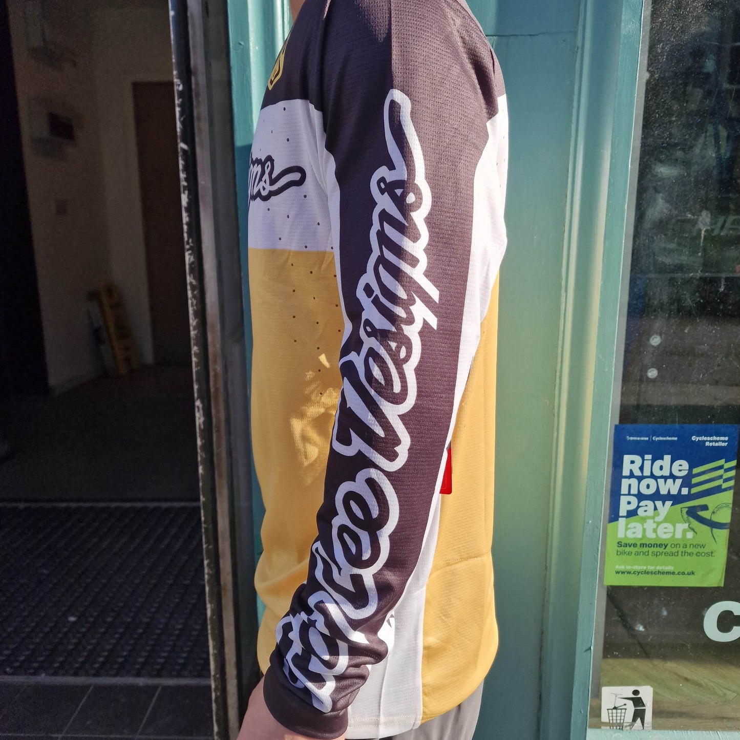 Troy Lee Designs BMX Racing Troy Lee Designs Sprint Pro Jersey Yo Moto Butter