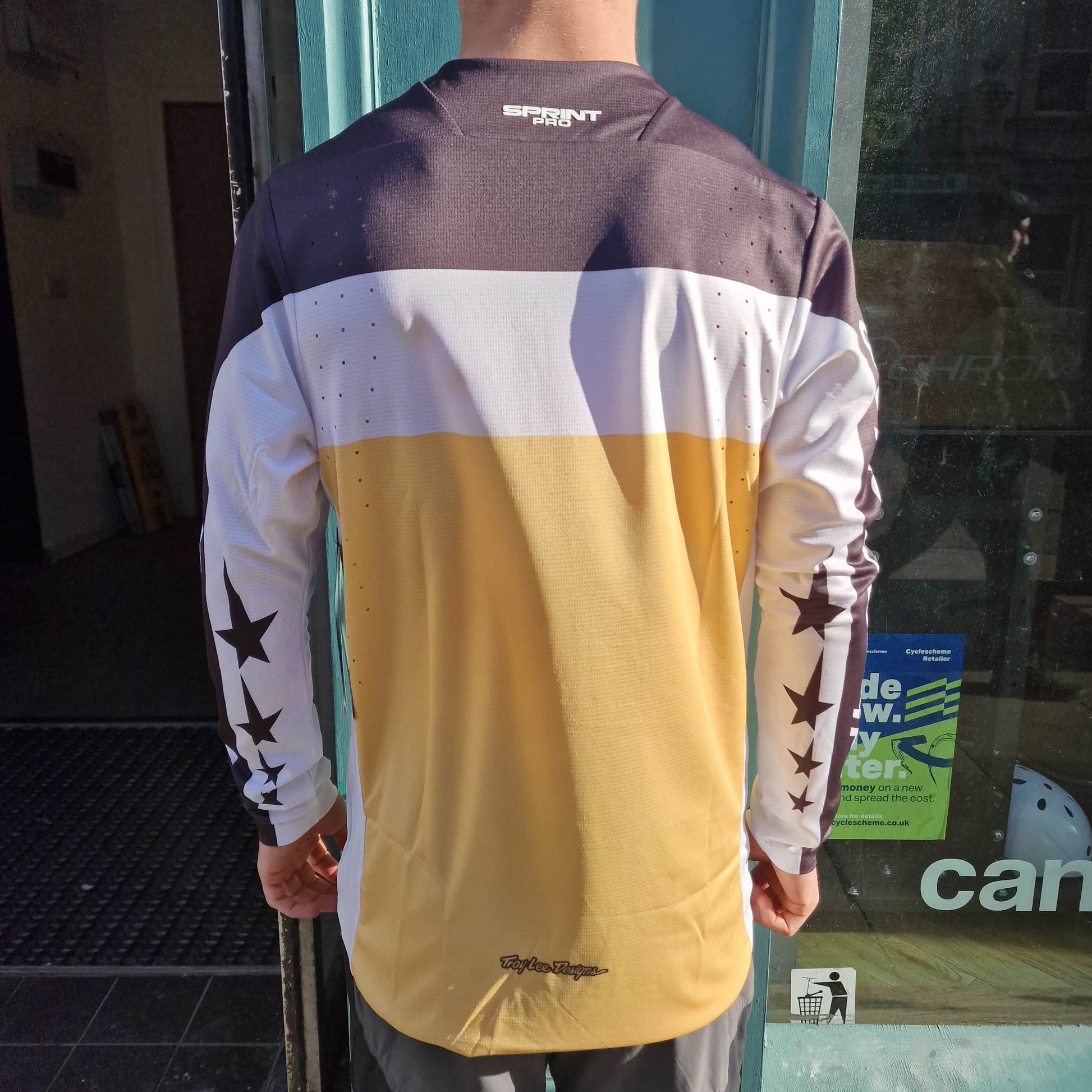 Troy Lee Designs BMX Racing Troy Lee Designs Sprint Pro Jersey Yo Moto Butter