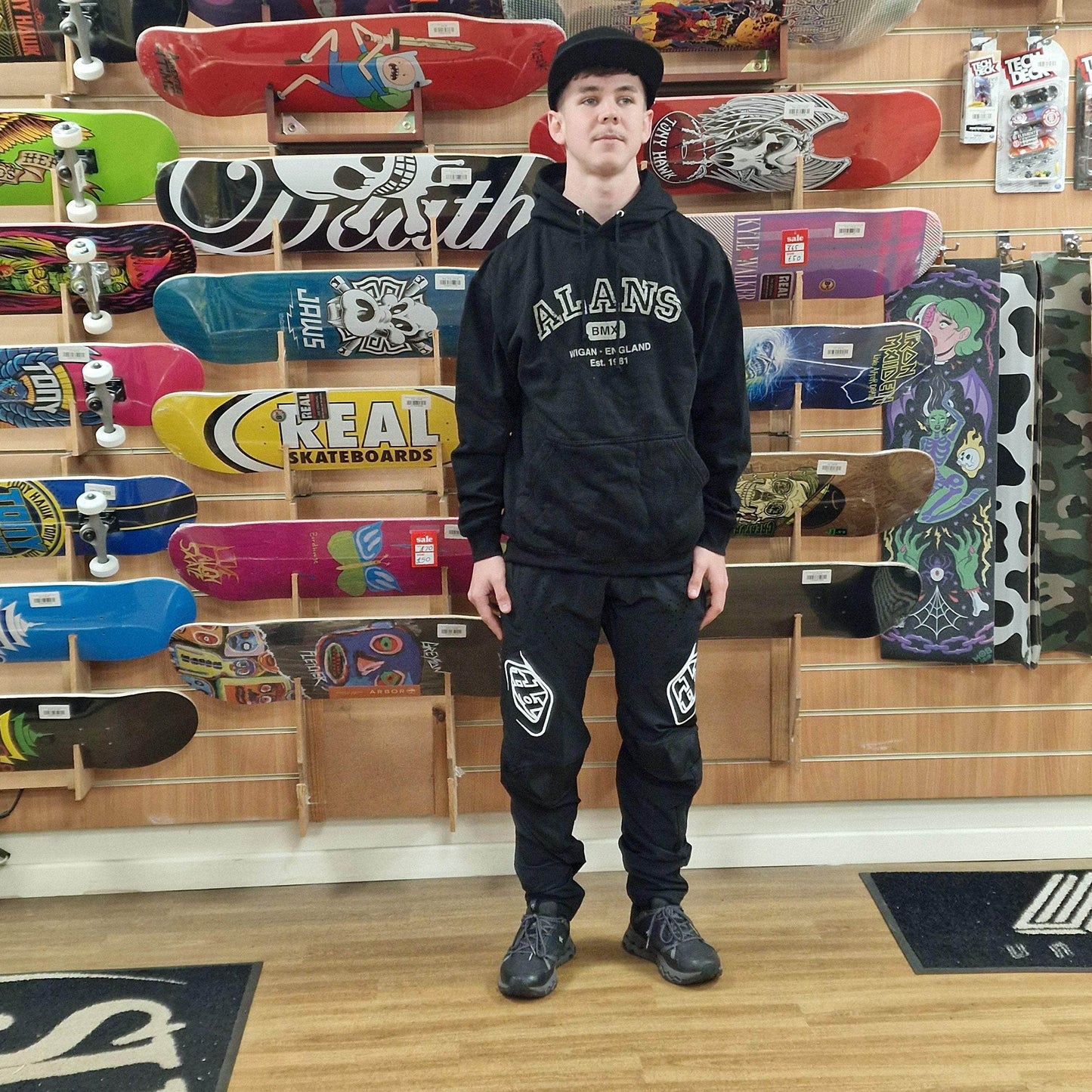 Troy Lee Designs BMX Racing Troy Lee Designs Sprint Race Pants Mono Black