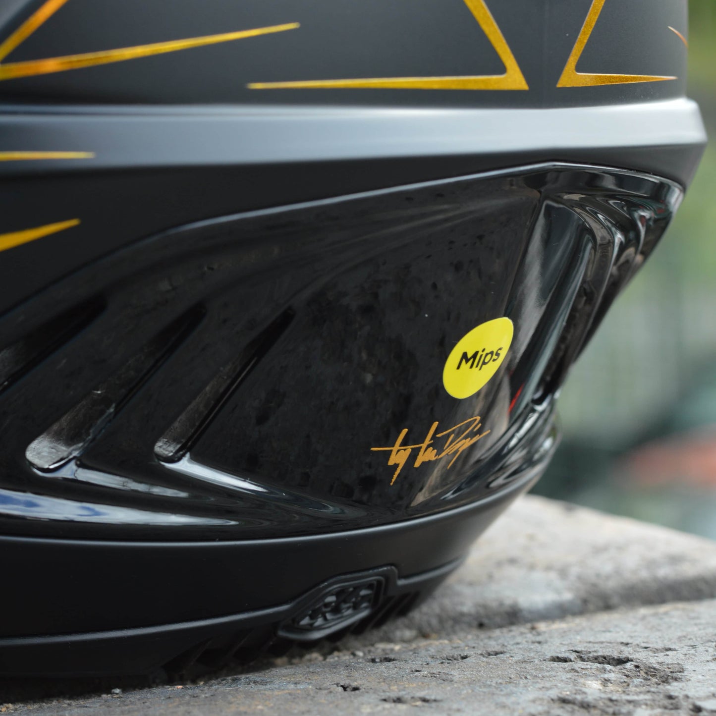 Troy Lee Designs BMX Racing Troy Lee Designs Stage Stunt Helmet Pinstripe Black