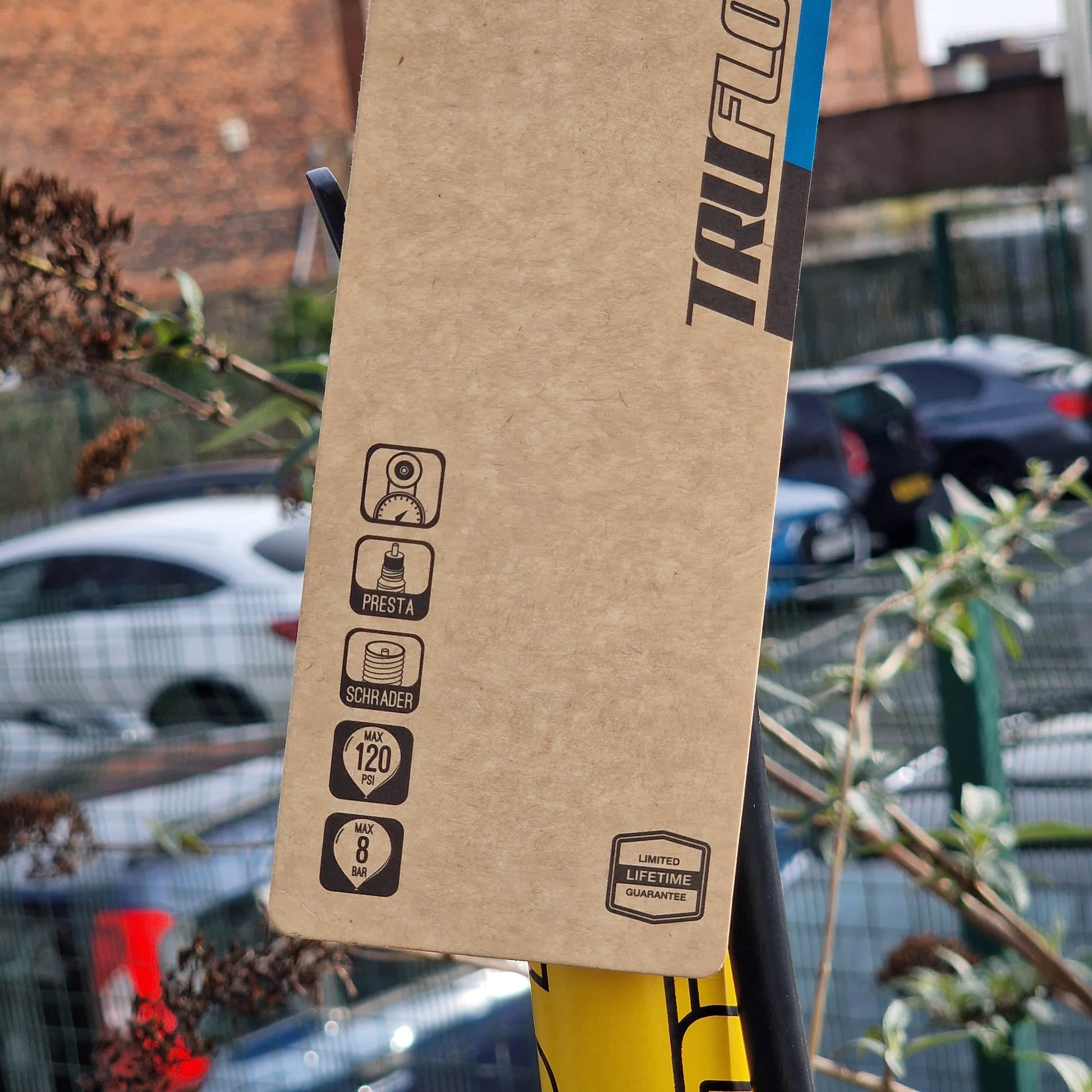 Truflo POS Truflo Ecotrax Floor Pump Yellow