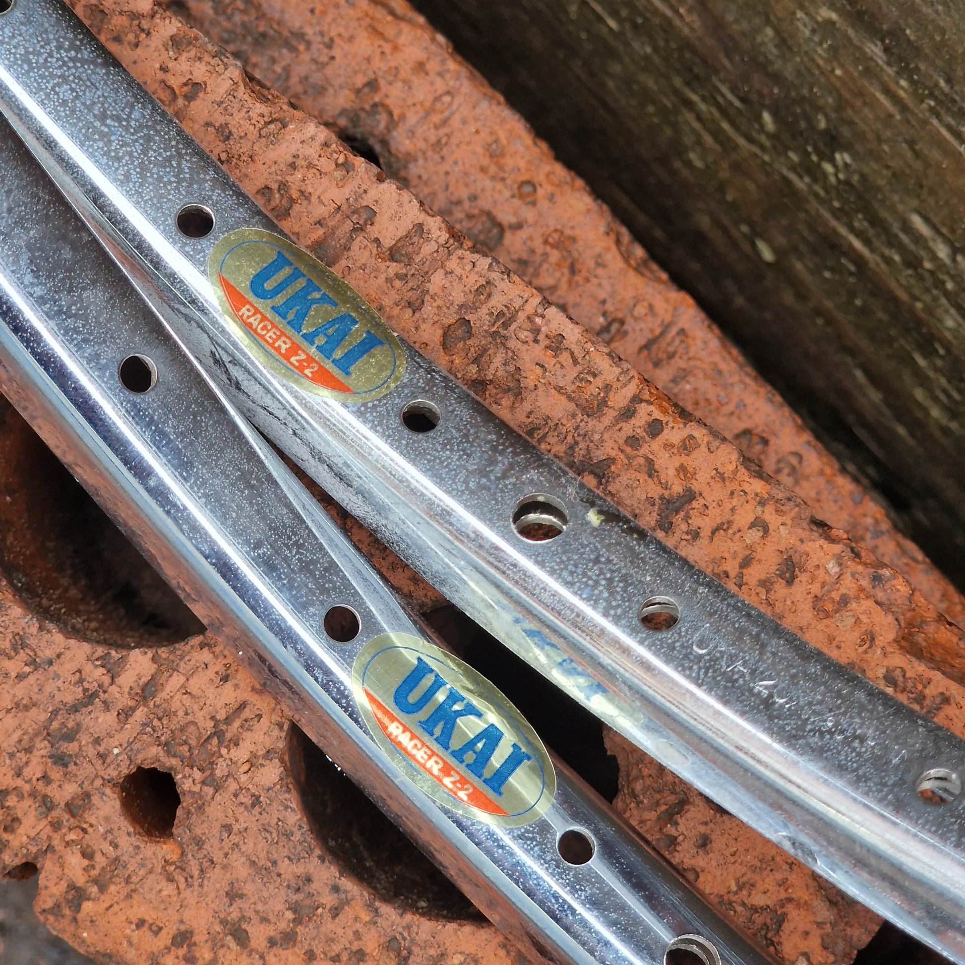 Ukai BMX Racing Ukai Z-2 20" x 1 1/8" 36H Old School Race Rim Silver