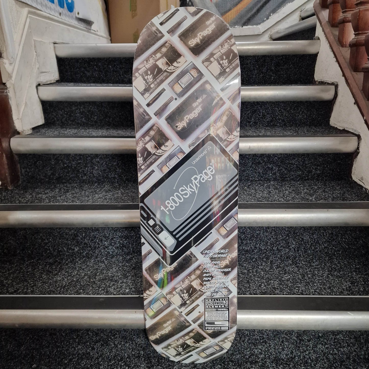 Underworld Element Skateboards 8.5 Underworld Element SkyPager II Skate Shop Day EX7 8.5" Skateboard Deck