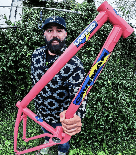 United BMX Parts United Escamilla Caveman V2 Frame 20.8" TT Pink