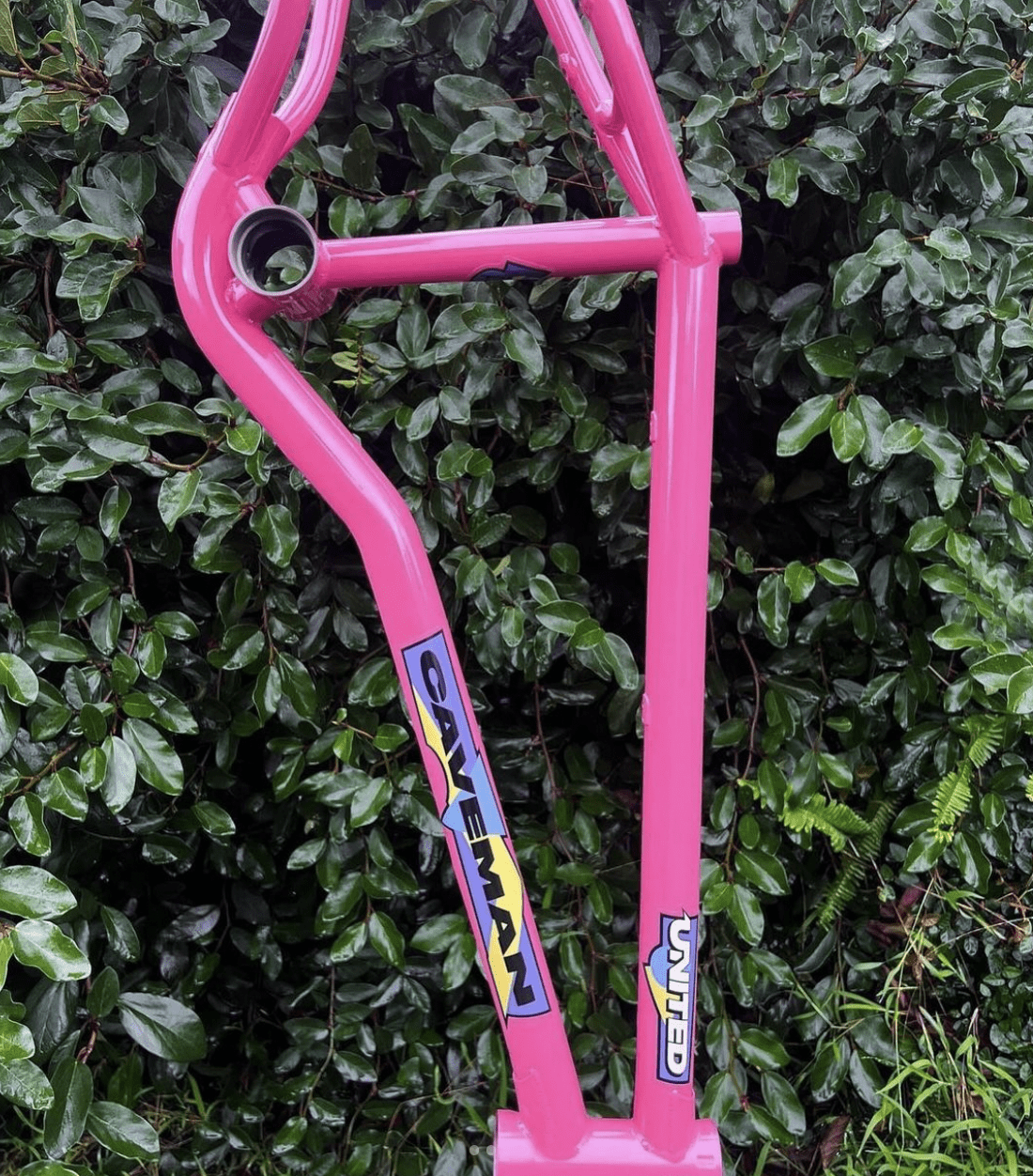 United BMX Parts United Escamilla Caveman V2 Frame 20.8" TT Pink