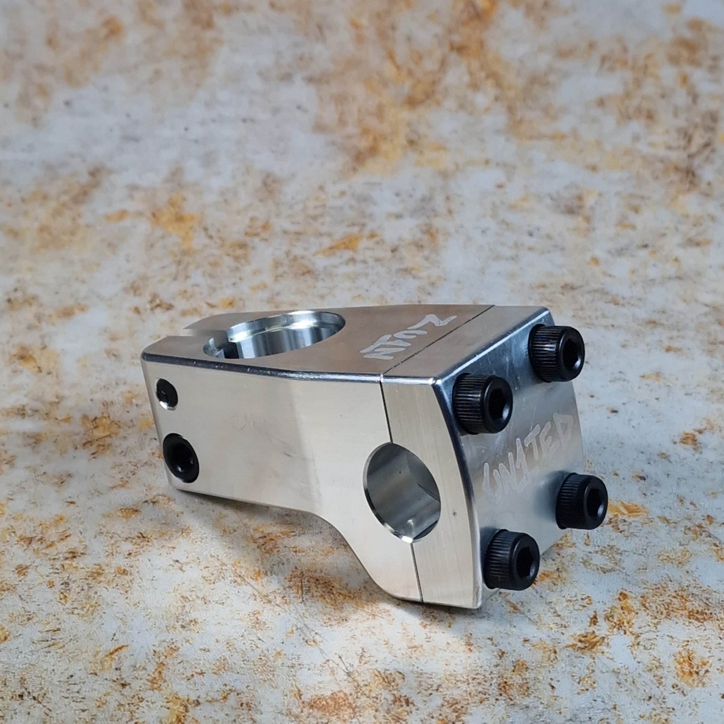 United BMX Parts Raw / 48mm / 22.2mm Standard United Miki V2 Front Load Stem