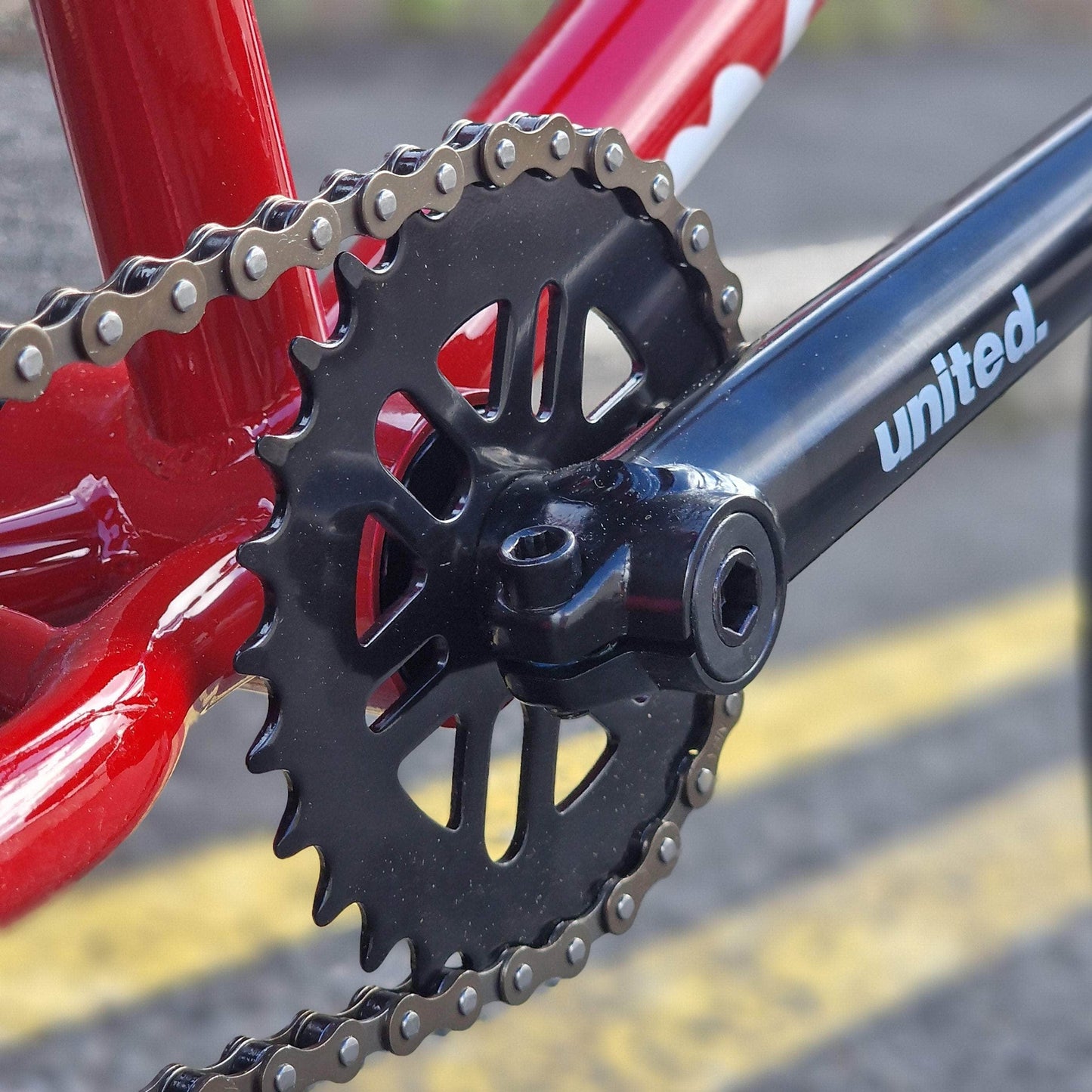 United BMX Bikes 21 / Ox Blood Red United Motocross 21" TT Bike Ox Blood Red