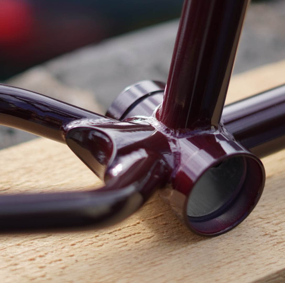 United BMX Parts United Pro Model Jo Gass Frame Brown