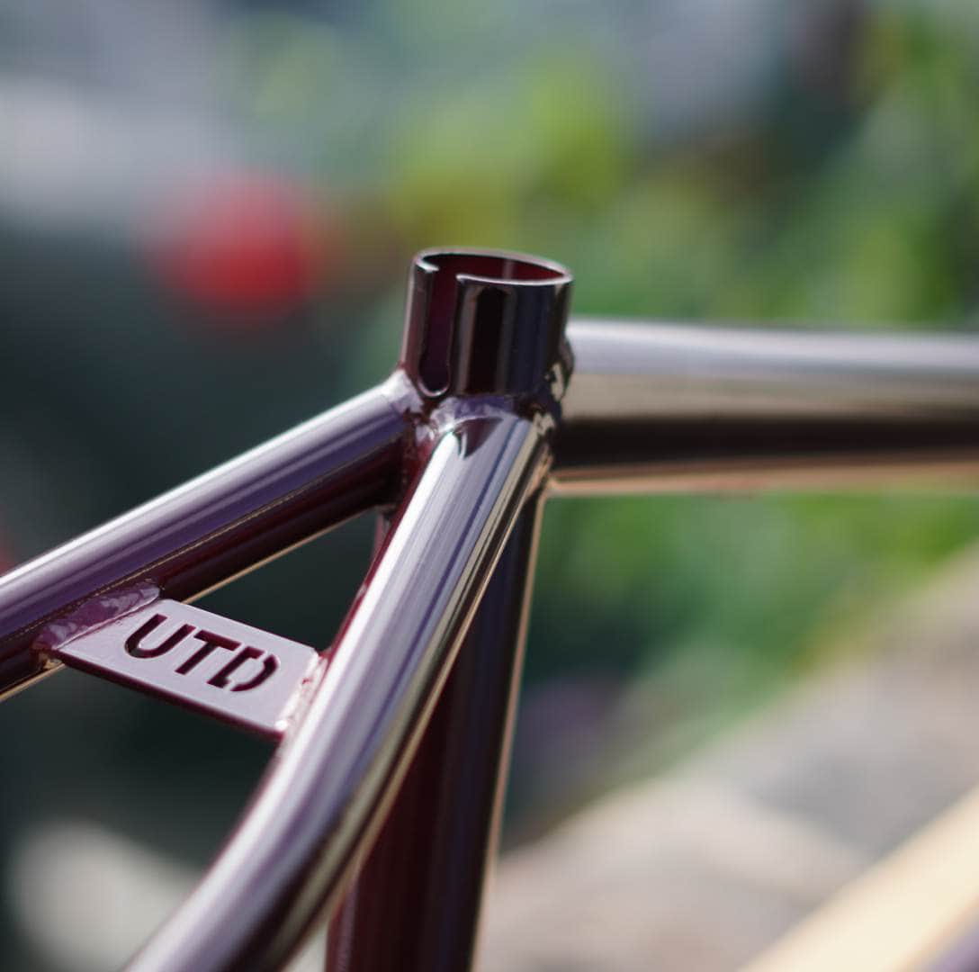 United BMX Parts United Pro Model Jo Gass Frame Brown