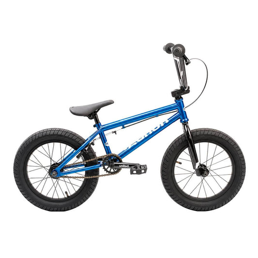 United BMX Bikes Electric Blue United Recruit 16 Inch Bike Electric Blue