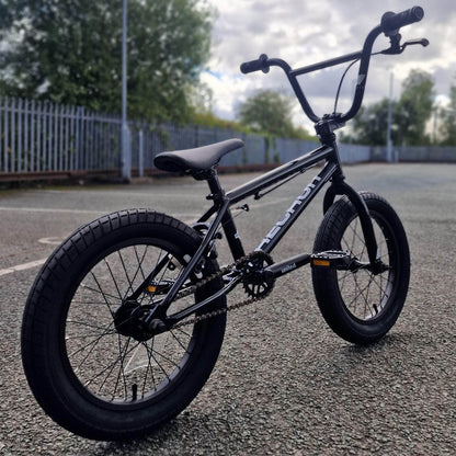 United BMX Bikes Gloss Black United Recruit 16 Inch Bike Gloss Black