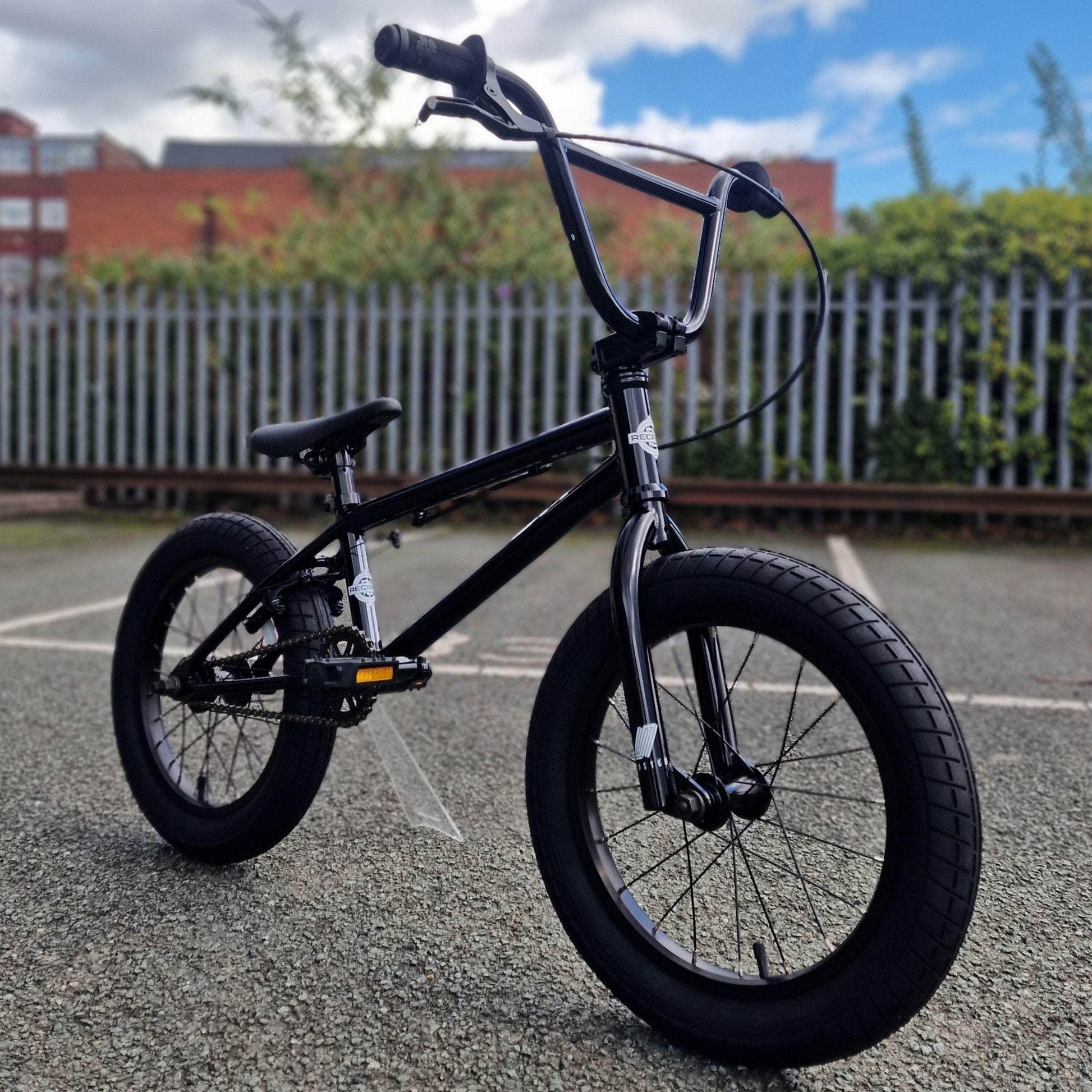 United BMX Bikes Gloss Black United Recruit 16 Inch Bike Gloss Black
