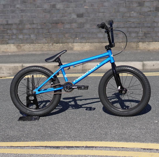 United BMX Bikes Electric Blue United Recruit 18 Inch Bike Electric Blue