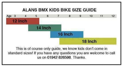 United BMX Bikes Gloss Black United Recruit 18 Inch Bike Gloss Black