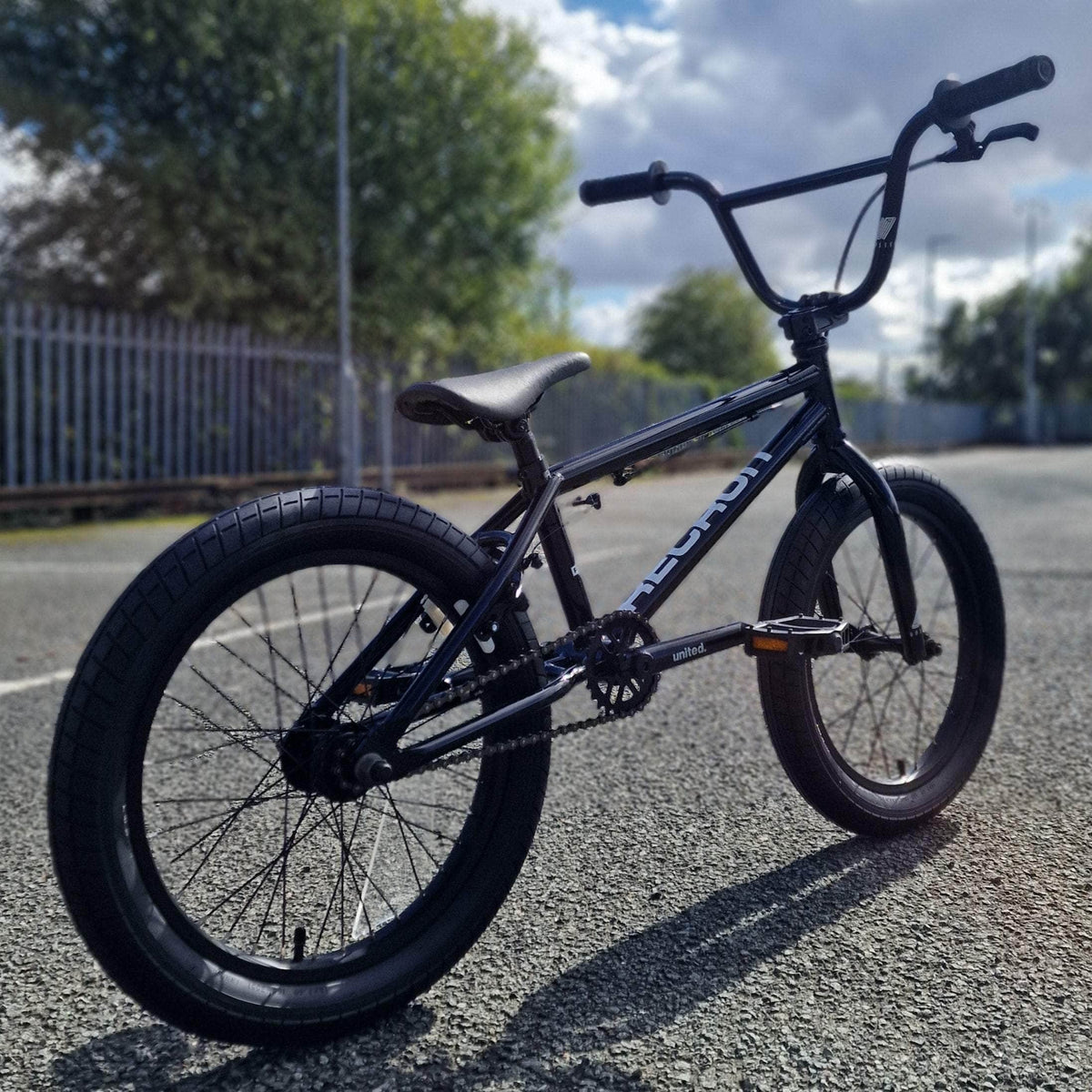 United BMX Bikes Gloss Black United Recruit 18 Inch Bike Gloss Black