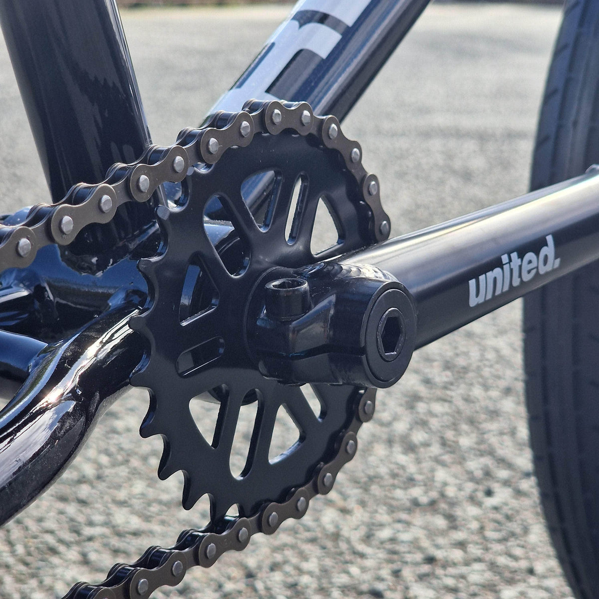 United BMX Bikes Gloss Black United Recruit 18 Inch Bike Gloss Black