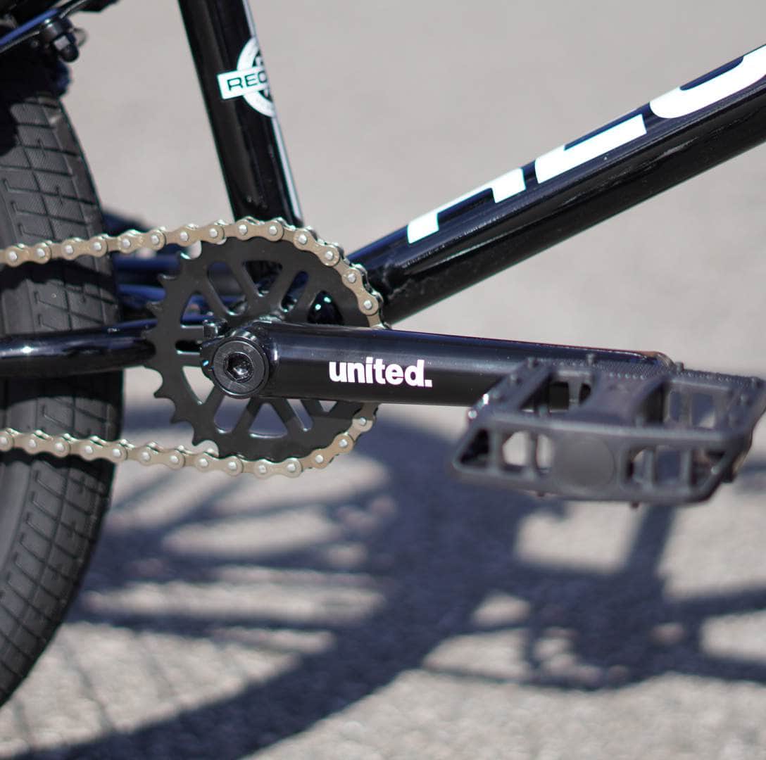 United BMX Bikes 20.25 / Gloss Black United Recruit 20.25" TT Bike Gloss Black