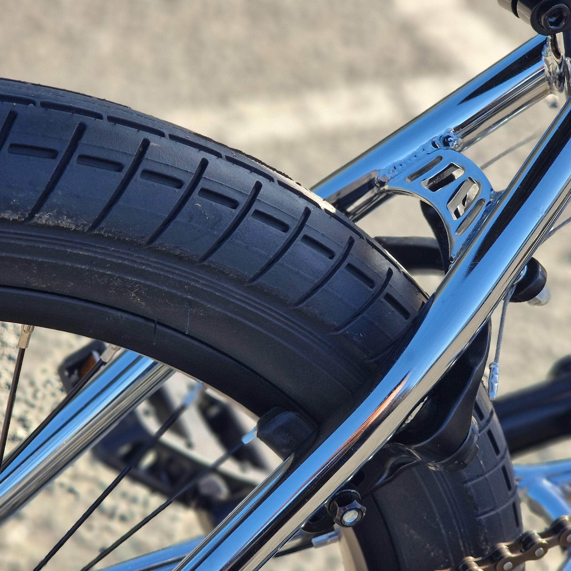 United BMX Bikes 20.8 / Chrome United Rooftop 20.8" TT Bike Chrome