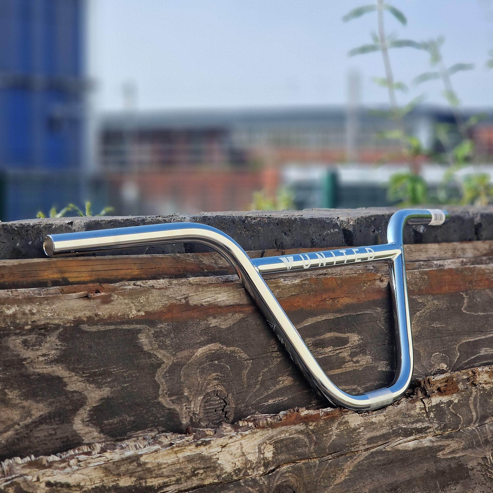 United BMX Parts 9 / Chrome / 22.2mm Standard United Supreme 2 Piece Bars