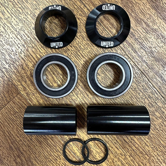 United BMX Parts Black / 19mm United Supreme Mid Bottom Bracket