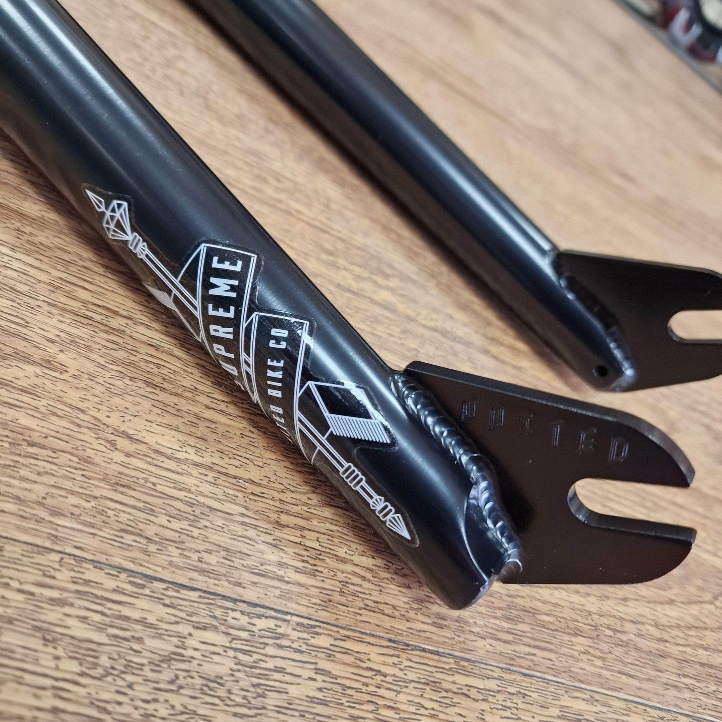 United BMX Parts United Supreme v2 Forks ED Black