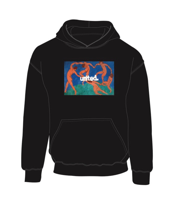 United Clothing & Shoes United The Dance Hooded Sweater Black