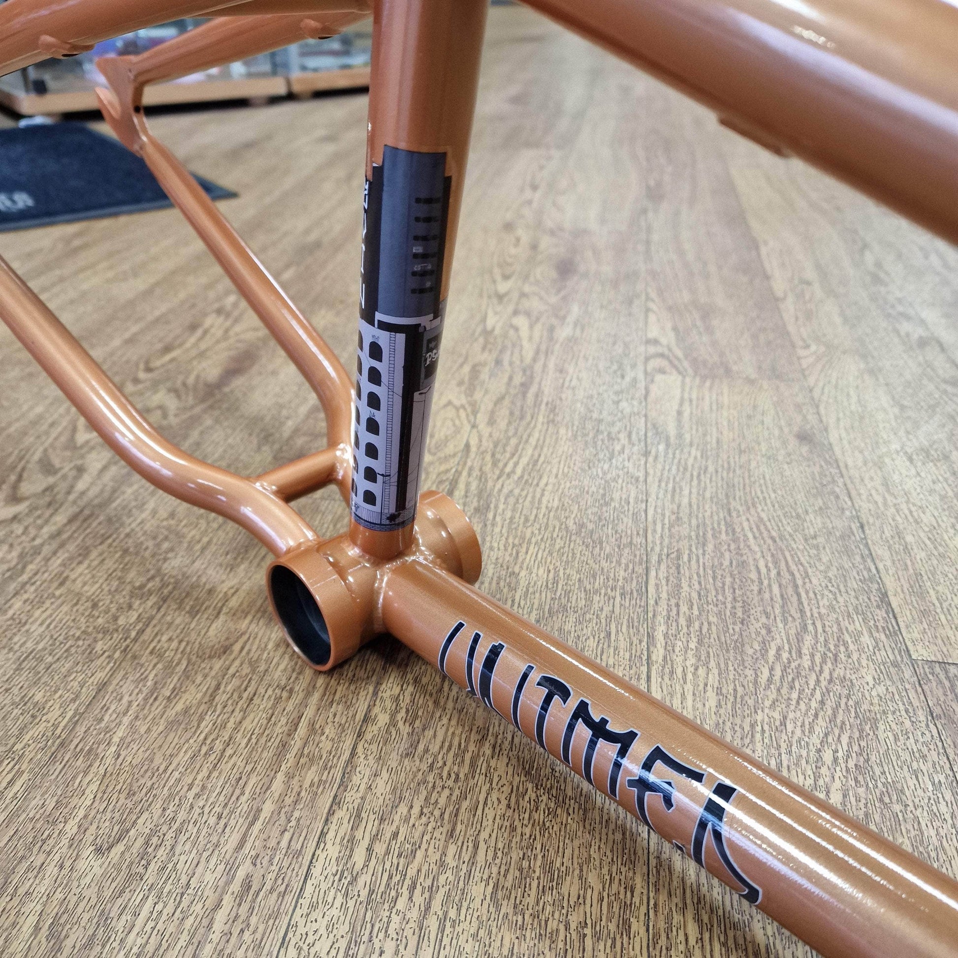 United BMX Parts United Zuin Miki Fleck Signature Frame Trans Bronze