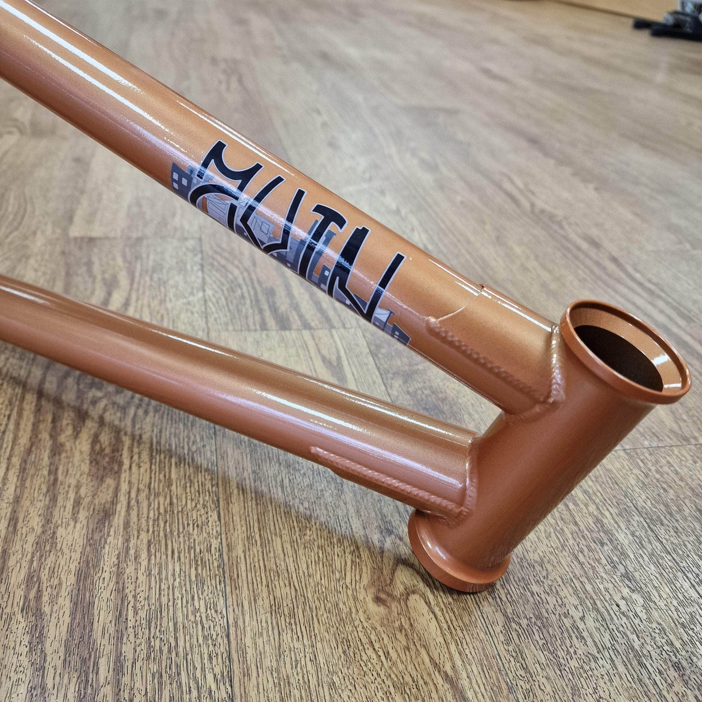 United BMX Parts United Zuin Miki Fleck Signature Frame Trans Bronze