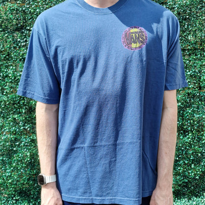 Vans Clothing & Shoes Vans Blotched Circle T-Shirt True Navy