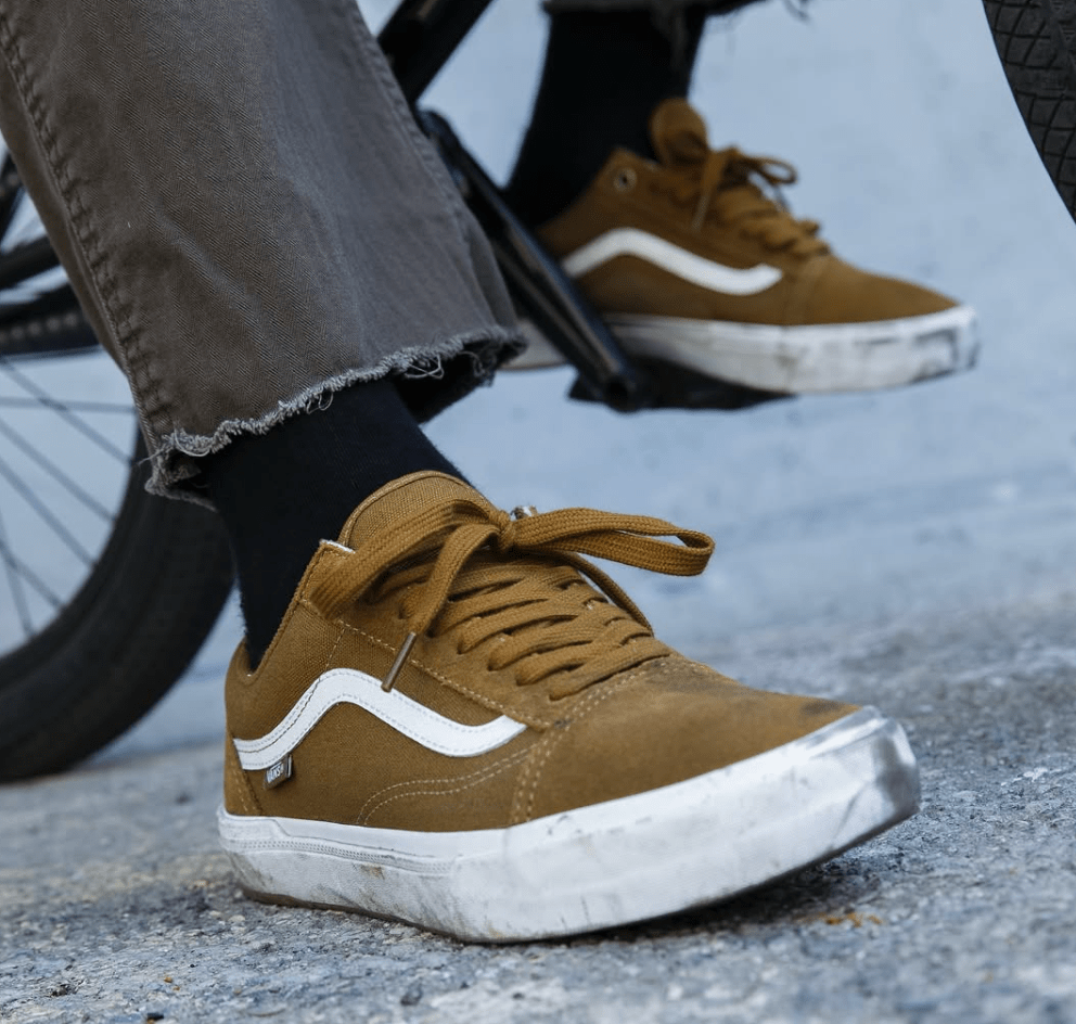 Vans BMX Old Skool Shoes Golden Brown Alans BMX