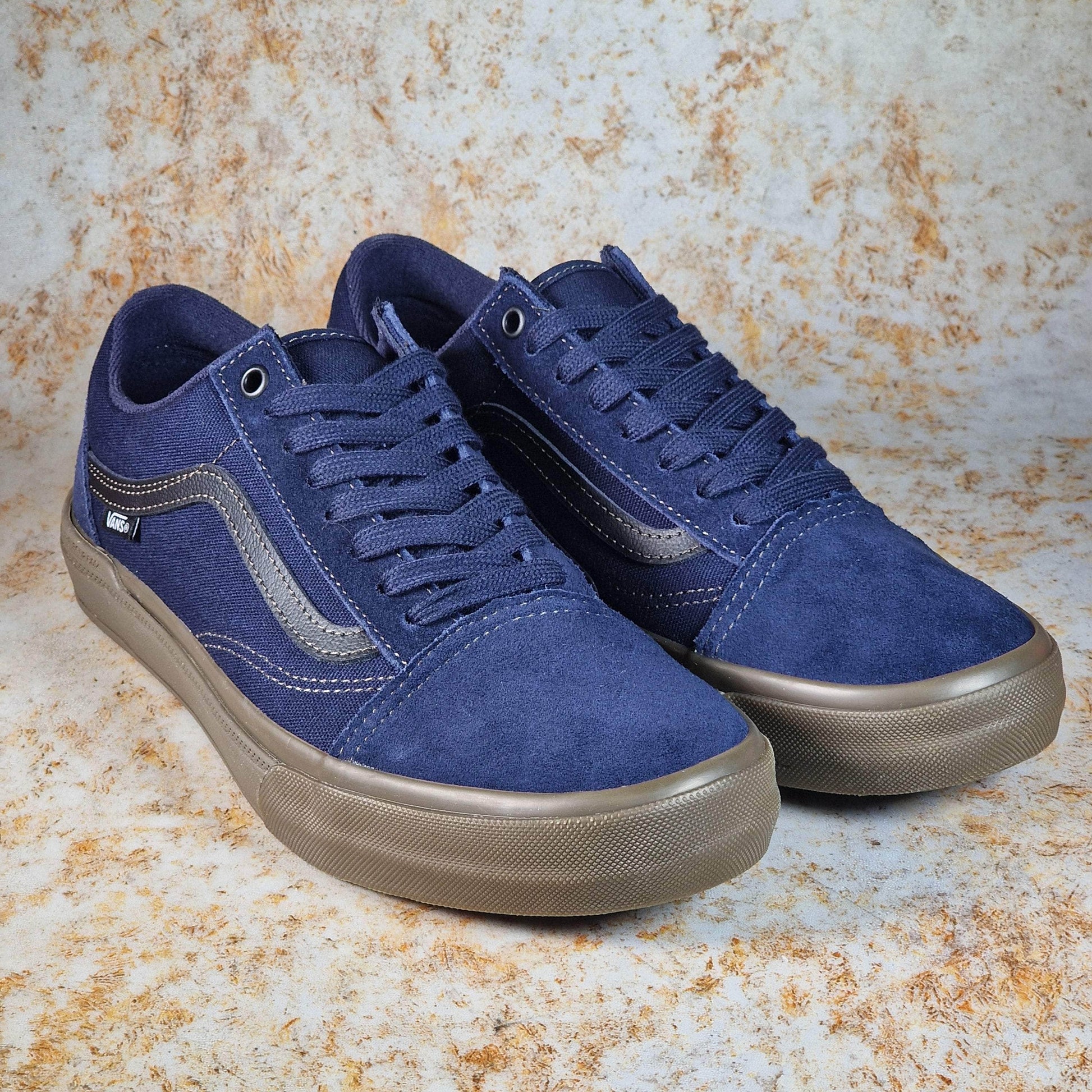 Vans BMX Old Skool Shoes Parisian Night Gum Alans BMX