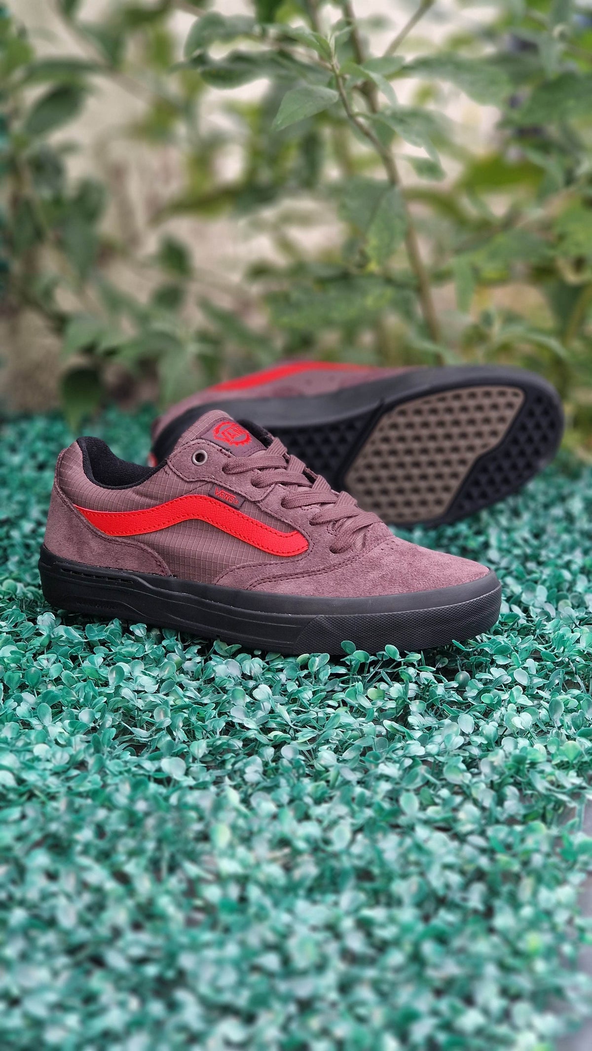 Vans Clothing & Shoes Vans BMX Proof Shoes Brown / Rio Red / Black